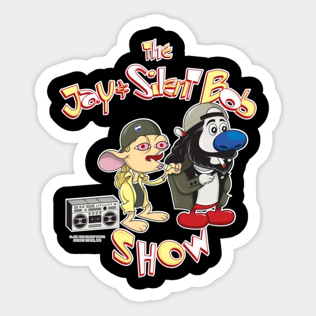 Amazing Jay and Silent Bob Show Sticker by AlchemyStudio